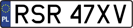 RSR47XV