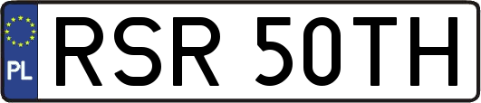 RSR50TH