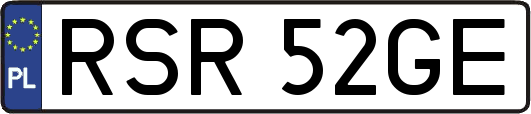 RSR52GE
