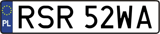 RSR52WA