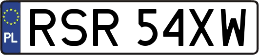 RSR54XW