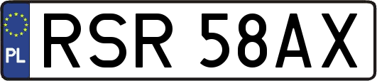 RSR58AX