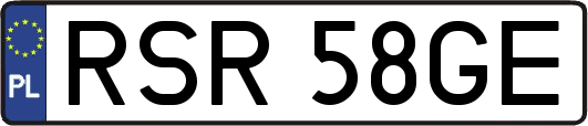 RSR58GE