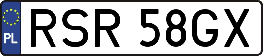 RSR58GX