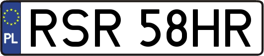 RSR58HR