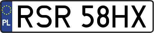 RSR58HX