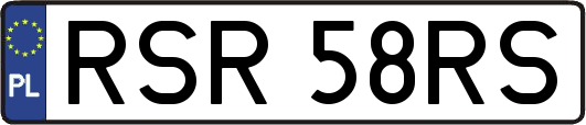 RSR58RS