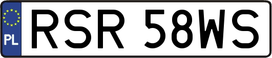 RSR58WS