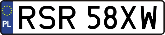 RSR58XW