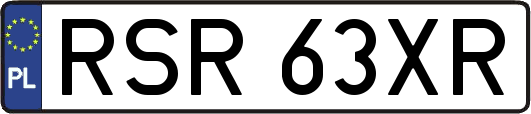 RSR63XR