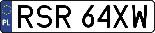 RSR64XW