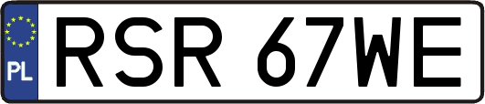 RSR67WE