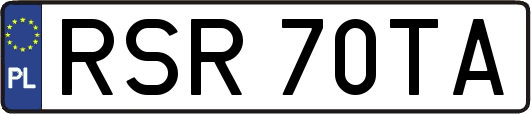 RSR70TA
