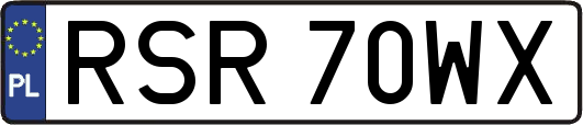 RSR70WX
