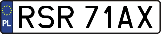 RSR71AX