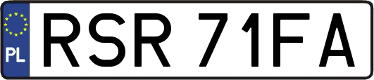 RSR71FA