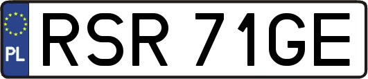RSR71GE