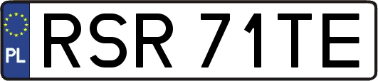 RSR71TE