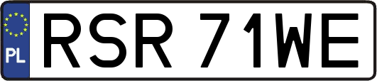 RSR71WE