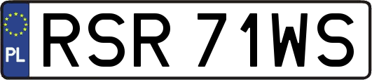 RSR71WS