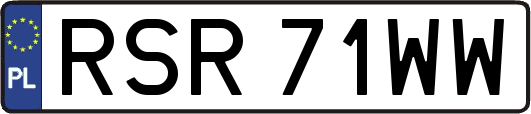 RSR71WW