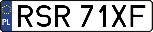 RSR71XF