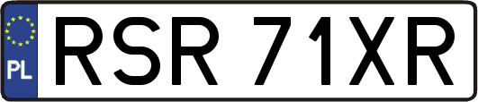 RSR71XR