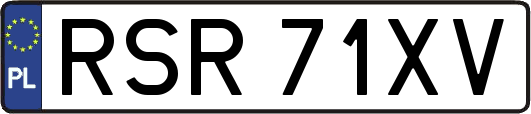 RSR71XV