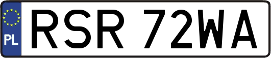 RSR72WA
