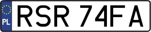 RSR74FA