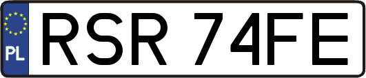 RSR74FE