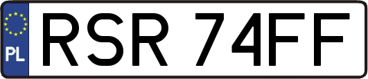 RSR74FF