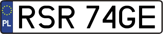 RSR74GE