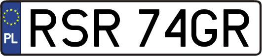 RSR74GR