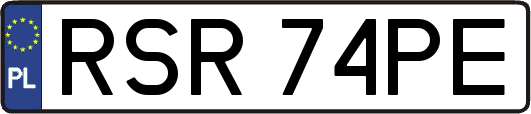RSR74PE