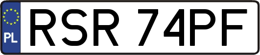 RSR74PF