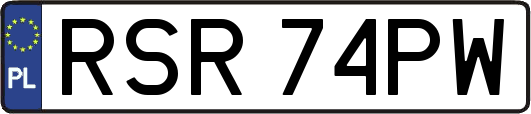 RSR74PW