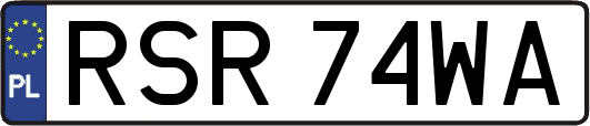 RSR74WA