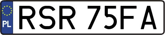 RSR75FA