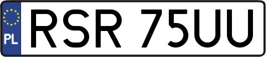 RSR75UU