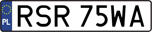 RSR75WA