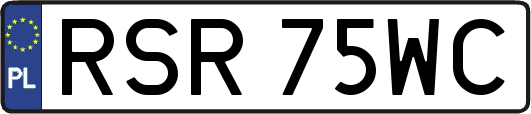 RSR75WC