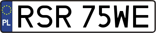 RSR75WE
