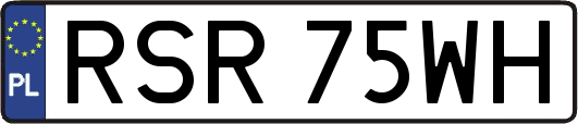 RSR75WH