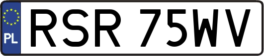 RSR75WV