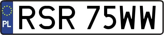 RSR75WW