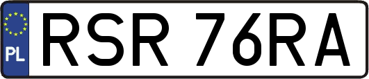 RSR76RA