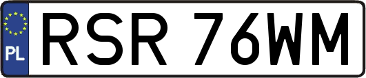 RSR76WM