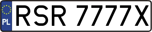 RSR7777X
