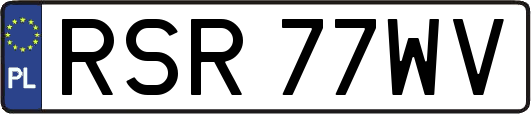 RSR77WV
